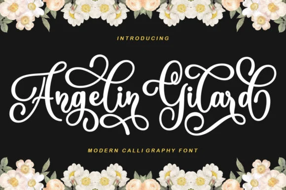 Angelin Gilard Font by IRF Lab Studio — Script Handwritten Font