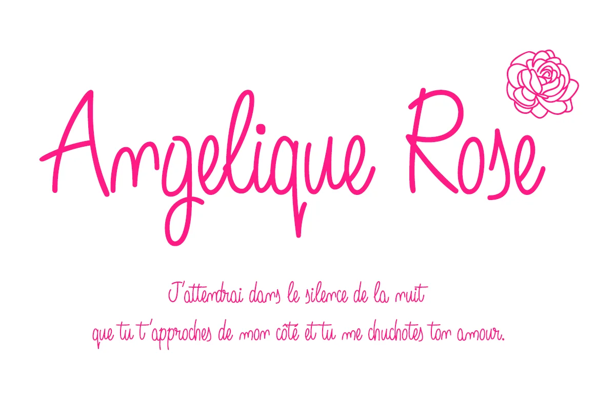 Angelique Rose Font by Fernando Haro — Script Handwritten Font — thumbnail 4