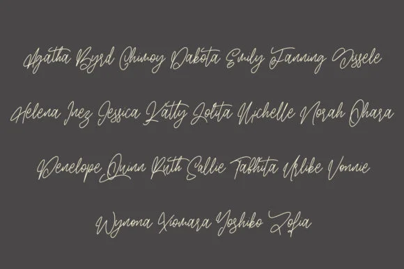 Angellica Font by Maulana Creative — Script Handwritten Font — thumbnail 8