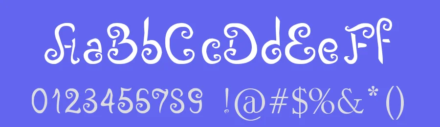 Angelova by Eva Angelova — Decorative Font — thumbnail 3
