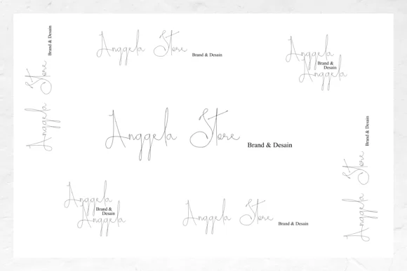 Anggela Styled Font by Muksal Creative — Script Handwritten Font — thumbnail 4
