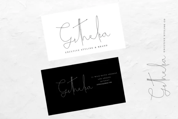 Anggela Styled Font by Muksal Creative — Script Handwritten Font — thumbnail 6