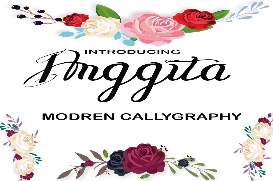 Anggita Font by AsaharStudio β Script Handwritten Font