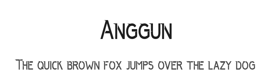 Anggun by madeDeduk — Decorative Font