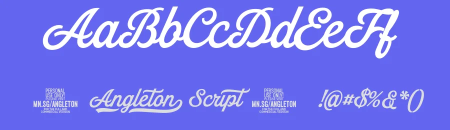 Angleton Script by Måns Grebäck — Script Handwritten Font — thumbnail 3