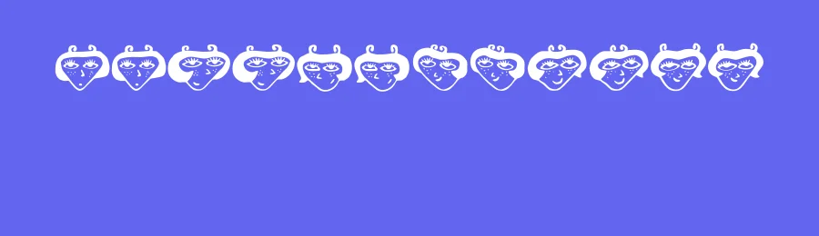 Anichka by Vladimir Nikolic — Dingbats Font — thumbnail 3