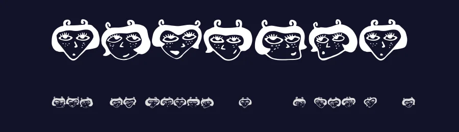 Anichka by Vladimir Nikolic — Dingbats Font — thumbnail 2