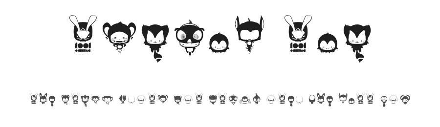 Animal Kai by Maelle.K | Thomas Boucherie — Dingbats Font