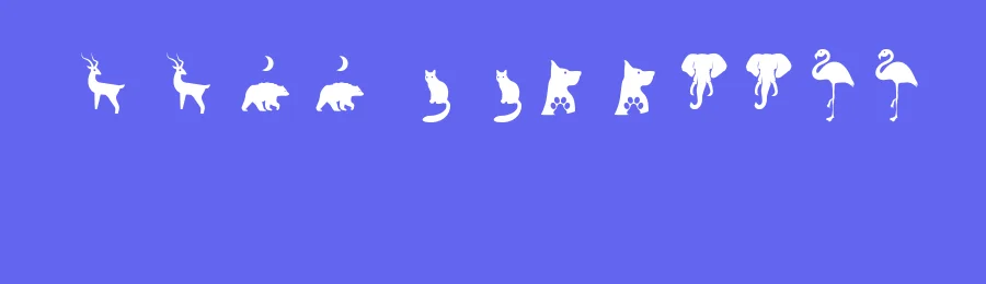 Animal Kingdom by Anastasia Feya — Decorative Font — thumbnail 3
