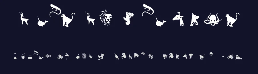 Animal Kingdom by Anastasia Feya — Decorative Font — thumbnail 2