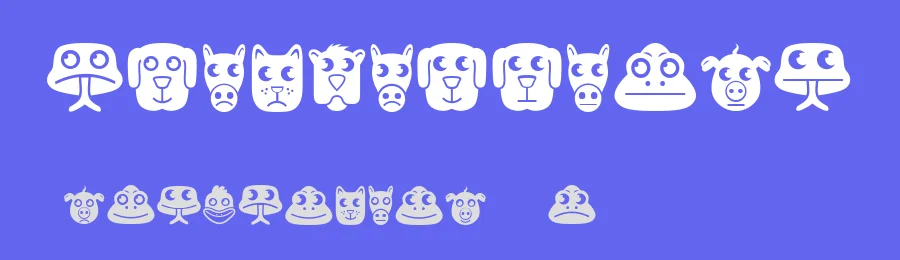 Animales by Vladimir Nikolic — Dingbats Font — thumbnail 3
