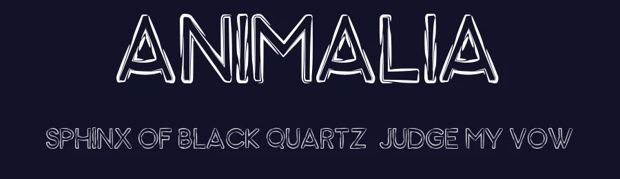 Animalia by VeroniqueD — Decorative Font — thumbnail 2