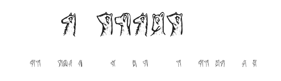 Animality by Vladimir Nikolic — Dingbats Font