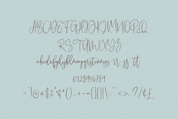 Anistton Font by Maulana Creative — Script Handwritten Font — thumbnail 7