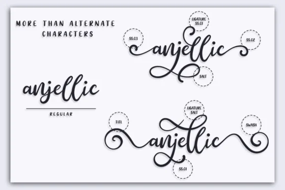 Anjellic Duo Font by Bluestudio — Script Handwritten Font — thumbnail 2