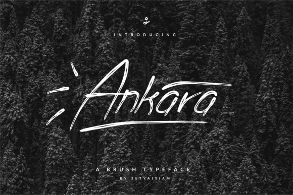Ankara Font by setyaisiam by setyaisiam — Script Handwritten Font