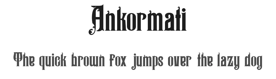 Ankormati by Taznix Creative — Decorative Font