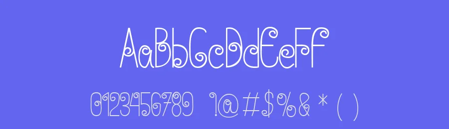 Anohana by Twntysix — Decorative Font — thumbnail 3