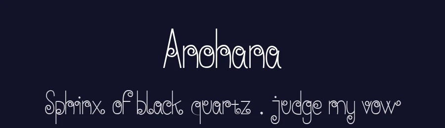 Anohana by Twntysix — Decorative Font — thumbnail 2