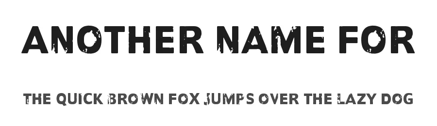 Another name for