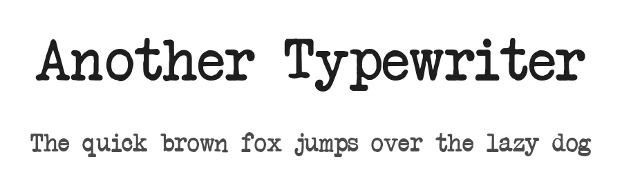 Another Typewriter