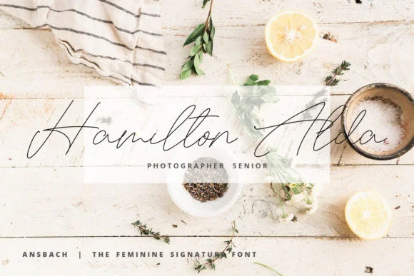 Ansbach Font by Graphicfresh — Script Handwritten Font — thumbnail 4
