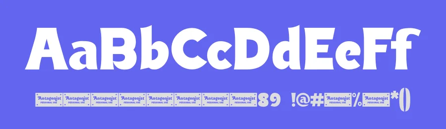 Antagonist by Haksen Studio — Decorative Font — thumbnail 3