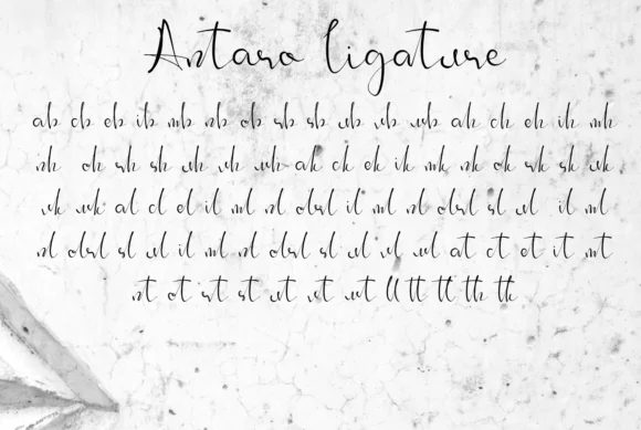 Antaro Font by Muksal Creative — Script Handwritten Font — thumbnail 9
