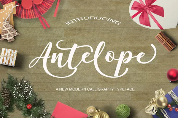 Antelope Font by Polem — Script Handwritten Font