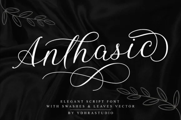 Anthasic Font by YdhraStudio — Script Handwritten Font