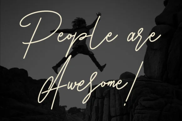 Anthroops Font by Maulana Creative — Script Handwritten Font — thumbnail 5