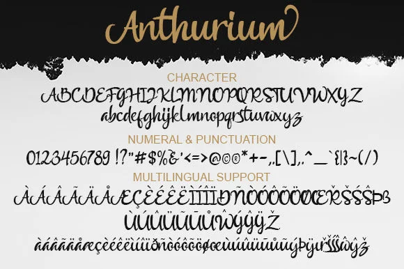 Anthurium Font by lemonthe — Script Handwritten Font — thumbnail 3