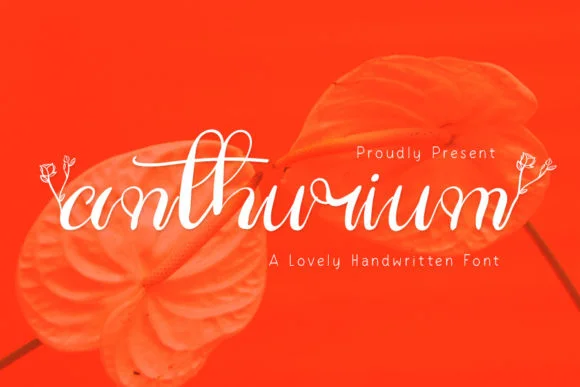 Anthurium Font by Creassion Studio by Creassion Studio — Script Handwritten Font