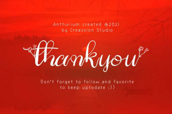 Anthurium Font by Creassion Studio by Creassion Studio — Script Handwritten Font — thumbnail 5