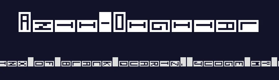 Anti-Digital by Jesse Graham — Display Font — thumbnail 2