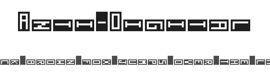 Anti-Digital by Jesse Graham — Display Font