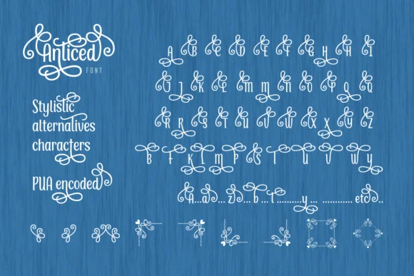 Anticed Font by Jasm (7NTypes) — Script Handwritten Font — thumbnail 3