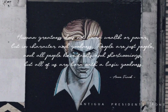 Antigua Presidente Font by Graphicfresh — Script Handwritten Font — thumbnail 5