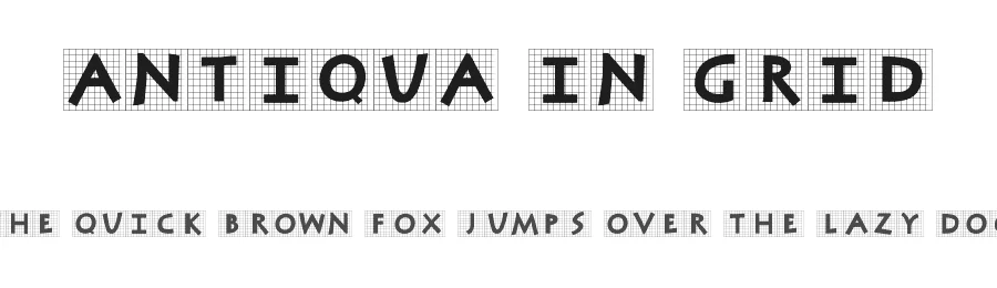 Antiqua In Grid