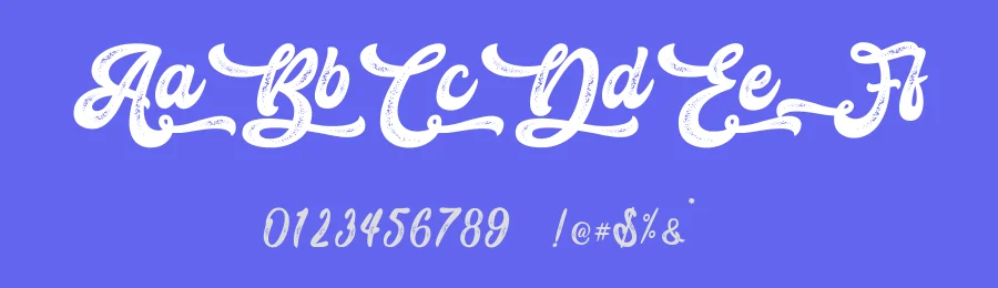 Antique Cherry by Typhoon Type - Suthi Srisopha — Script Handwritten Font — thumbnail 3