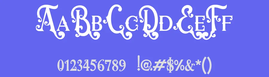 Antique Hunter by Vectorheroes — Decorative Font — thumbnail 3