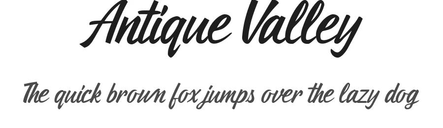 Antique Valley