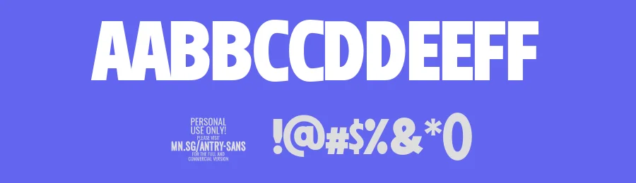 Antry Sans by Måns Grebäck — Sans Serif Font — thumbnail 3