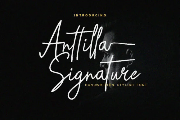 Anttilla Signature Font by Pidco.art — Script Handwritten Font