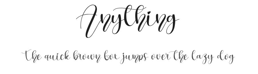 Anything
