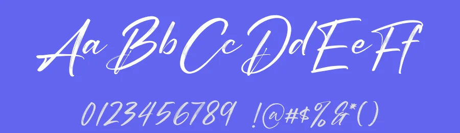 Aoutoory Dragon by Integritype Studio — Script Handwritten Font — thumbnail 3