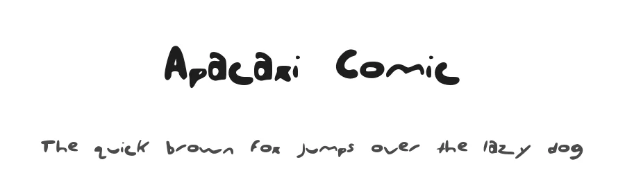 Apacaxi Comic