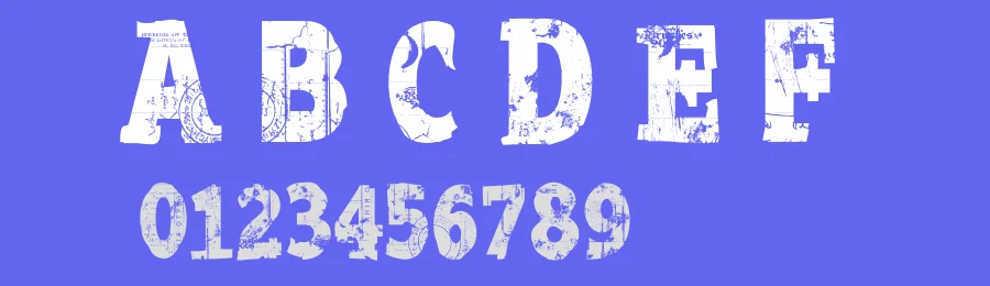 Apocalypse by Cloutierfontes — Decorative Font — thumbnail 3