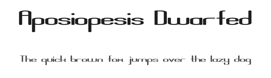 Aposiopesis Dwarfed