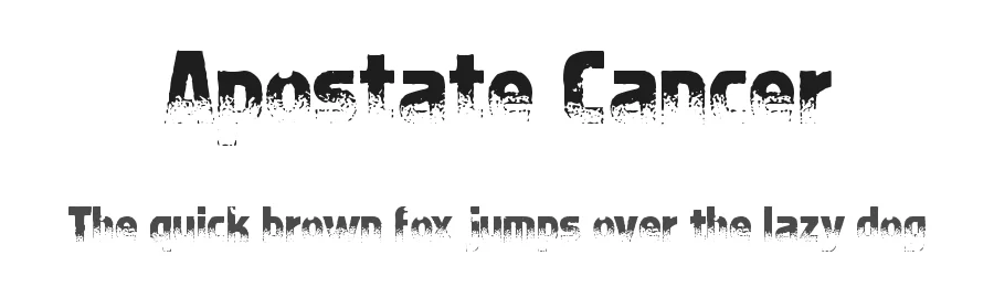 Apostate Cancer